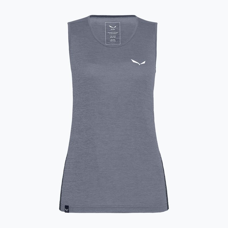 Női trekking póló Salewa Puez Graphic Dry Tank szürke 00-0000027482 8