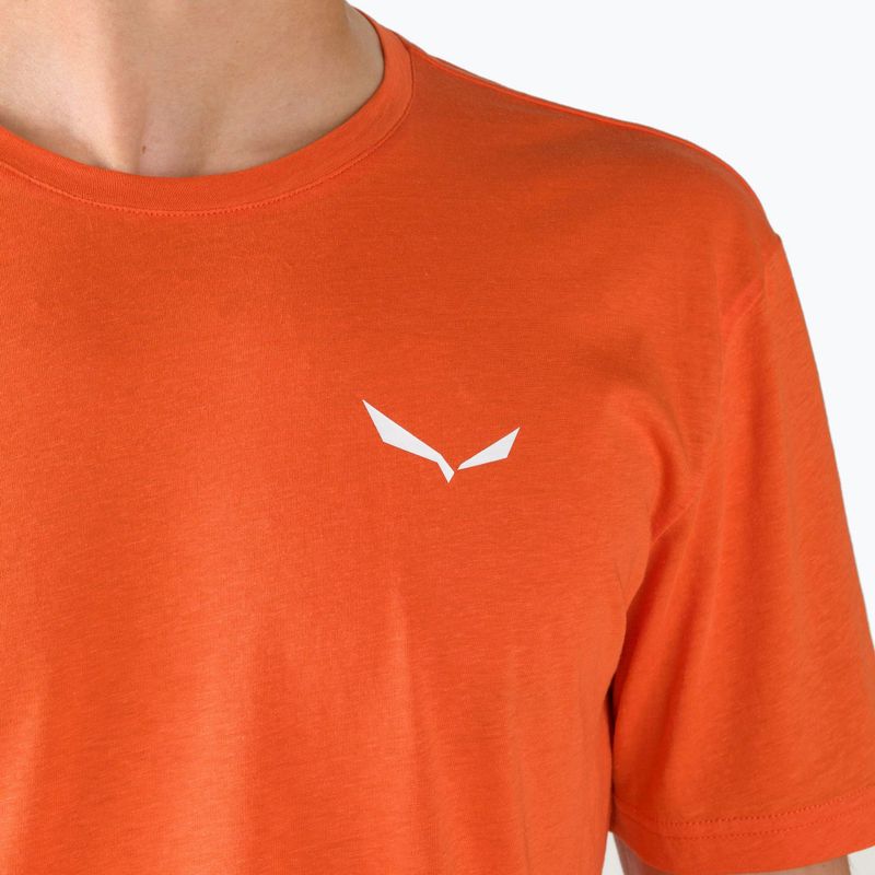 Férfi Salewa Alpine Hemp Logo trekking póló narancssárga 00-0000028132 4