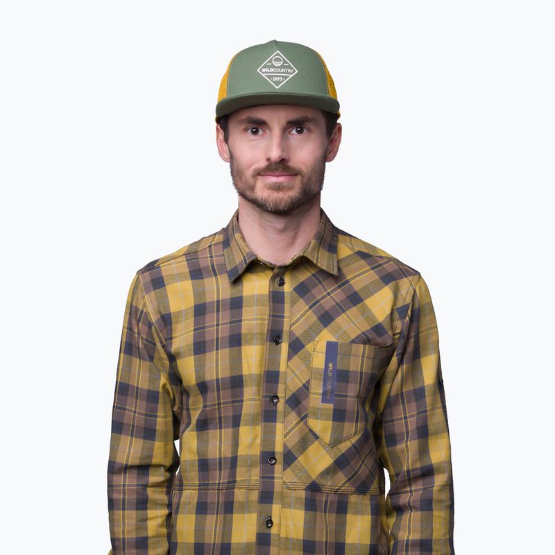 Wild Country Flow zöld baseball sapka 40-0000095242 7