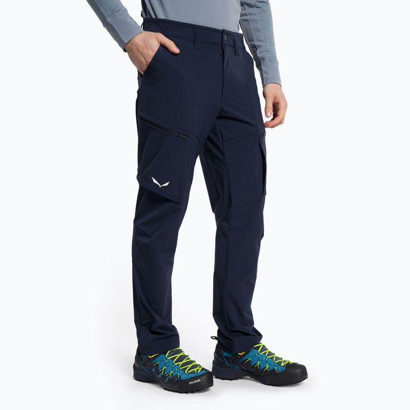 Salewa férfi softshell nadrág Puez DST Cargo tengerészkék 00-0000028310