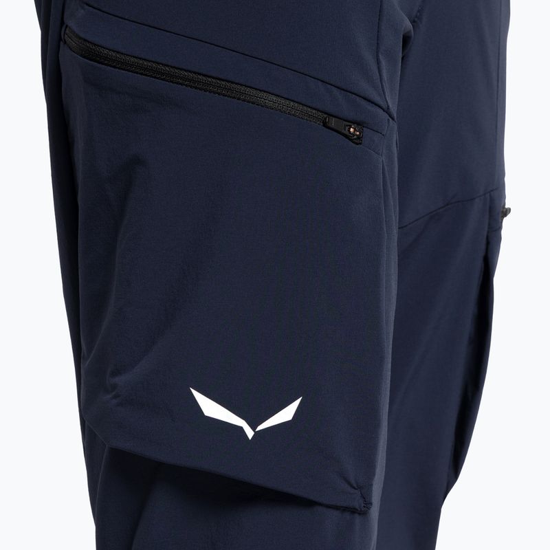 Salewa férfi softshell nadrág Puez DST Cargo tengerészkék 00-0000028310 4