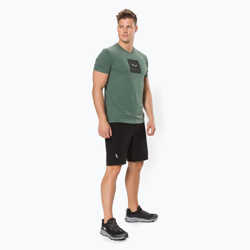 Salewa Pure Box Dry férfi trekking póló zöld 00-0000028378 2