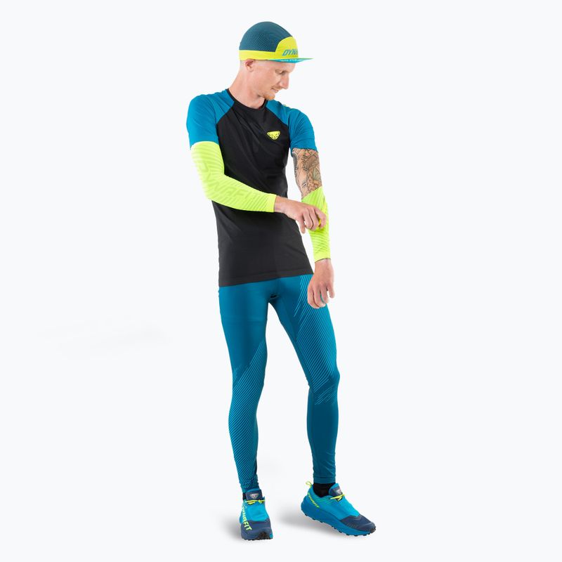 DYNAFIT Performance Arm Guard futóujjak neonsárga színben 2