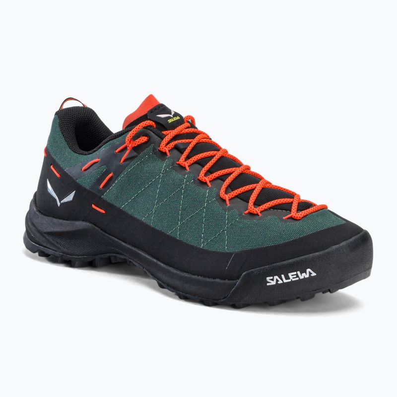 Salewa Wildfire Canvas férfi túrabakancs zöld 00-0000061406