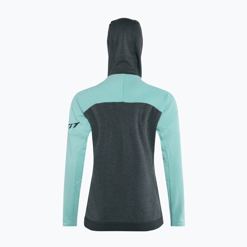 DYNAFIT női fleece 24/7 PTC Zip Hoody kék 08-0000071507 2