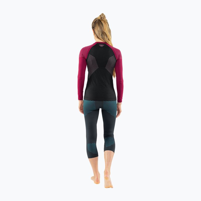 DYNAFIT Speed Dryarn LS női thermo póló fekete-piros 08-0000071057 6