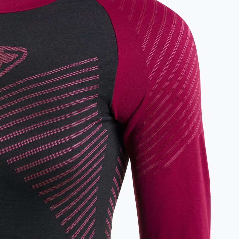 DYNAFIT Speed Dryarn LS női thermo póló fekete-piros 08-0000071057 3