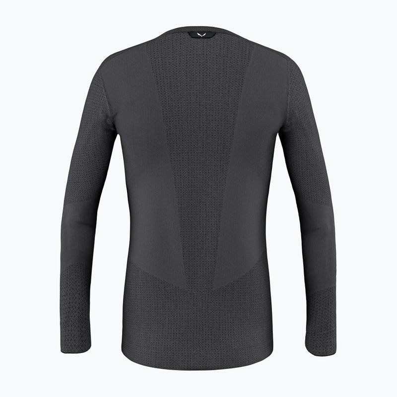 Férfi termoaktív pulóver Salewa Zebru Med Warm AMR onyx 2