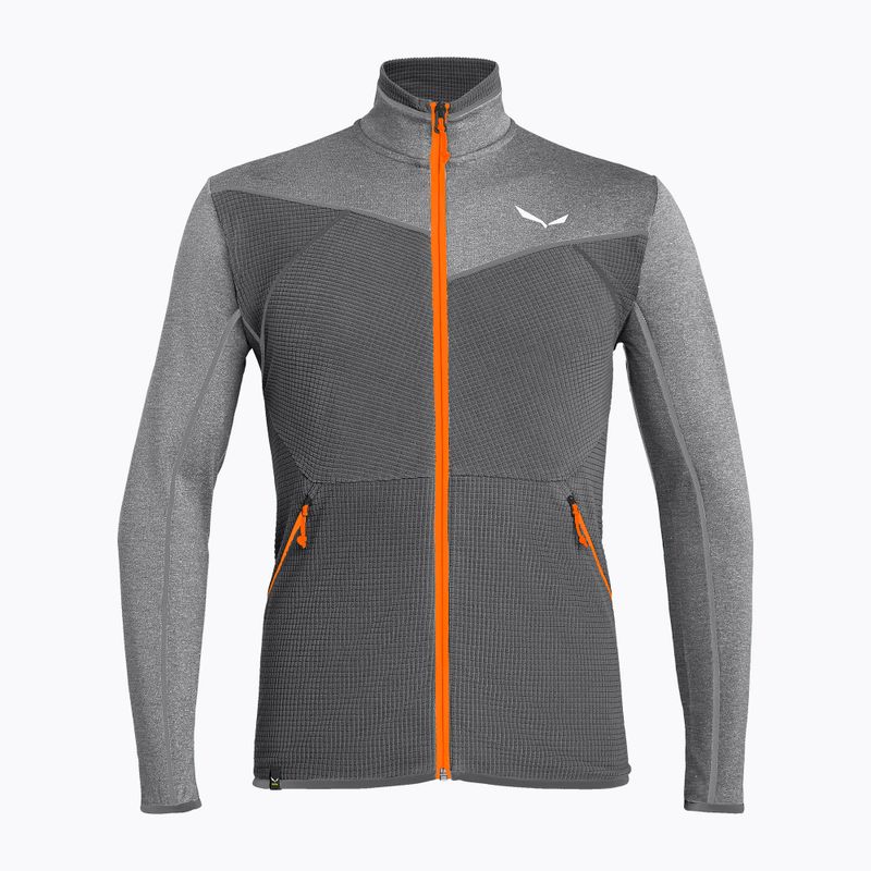 Férfi Salewa Puez Hybrid PL FZ fleece pulóver szürke 00-0000027388 4