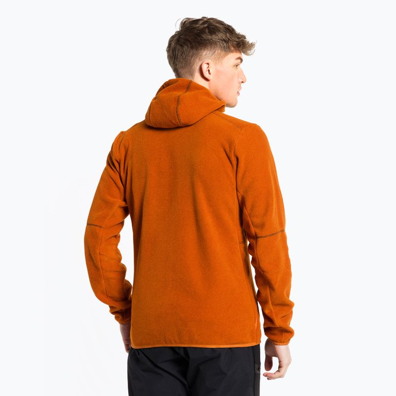 Férfi Salewa Nuvolo EN fleece pulóver narancssárga 00-0000027922 3
