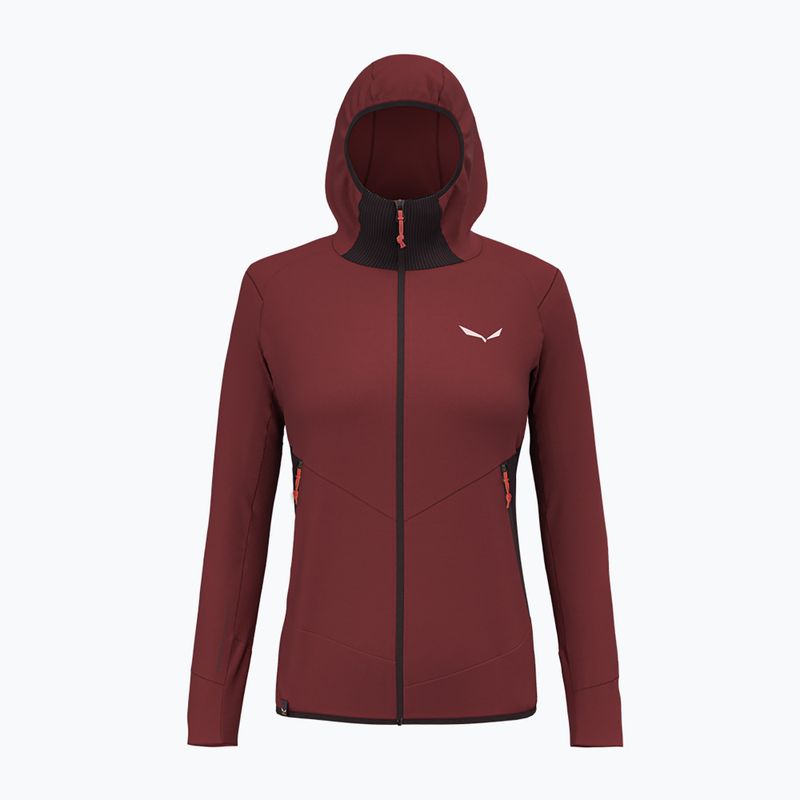 Salewa női trekking pulóver Lavaredo Hemp Hooded piros 00-0000028238 8