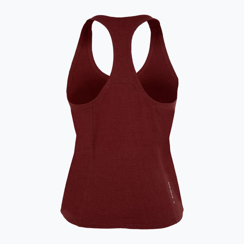 Salewa női hegymászó póló Lavaredo Hemp Crop Tank piros 00-0000028369 6