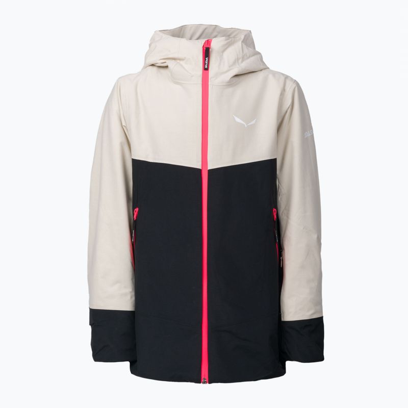 Salewa Sella Ptx/Twr gyermek sí kabát bézs/fekete 00-0000028490 3
