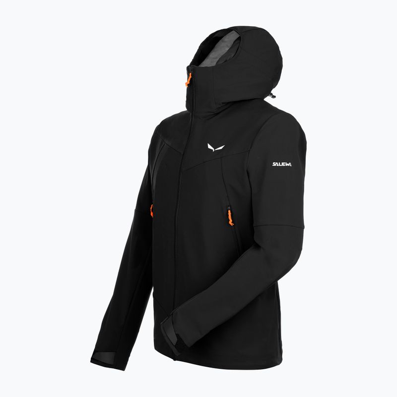 Salewa férfi softshell dzseki Sella DST fekete 00-0000028468 5