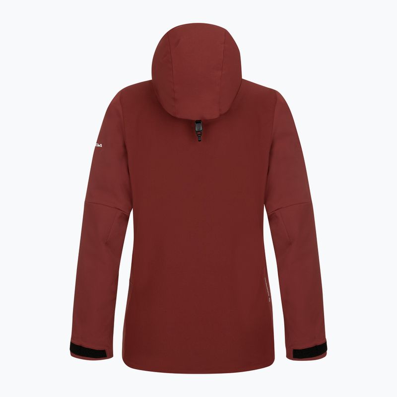 Női softshell kabát Salewa Sella DST syrah 8