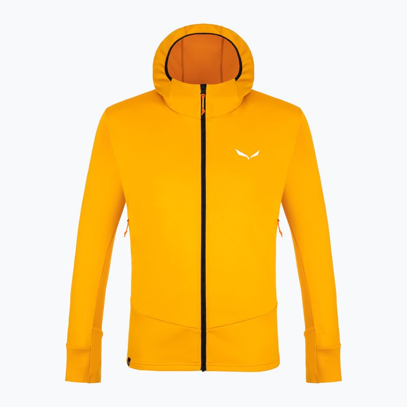 Férfi trekking pulóver Salewa Puez PL Hooded gold 7