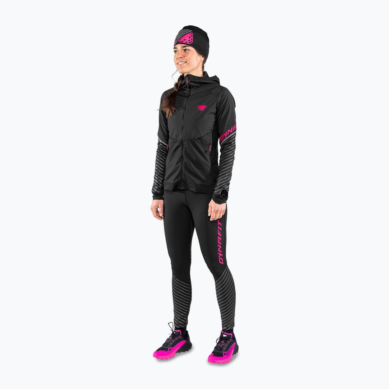 Női futódzseki DYNAFIT Alpine Reflective black out pink glo 2