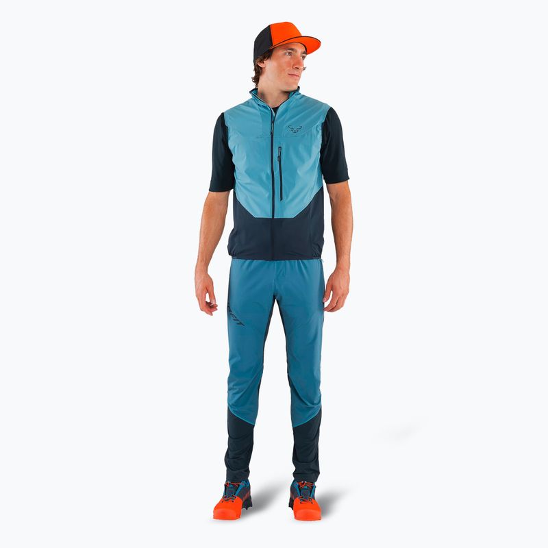DYNAFIT Traverse férfi ujjatlan Dynastretch vihar kék 2