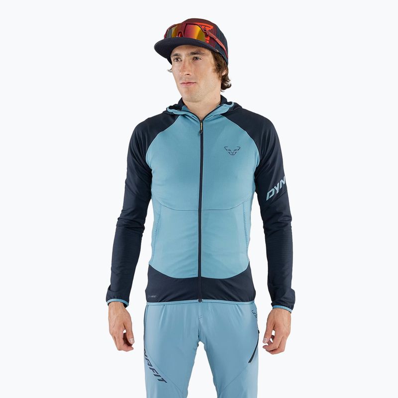 Férfi DYNAFIT Transalper Light Polartec kapucnis pulóver áfonya vihar kék