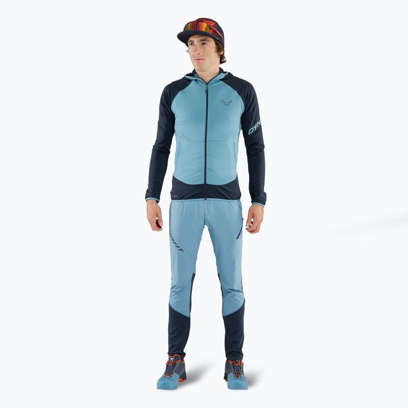 Férfi DYNAFIT Transalper Light Polartec kapucnis pulóver áfonya vihar kék 2