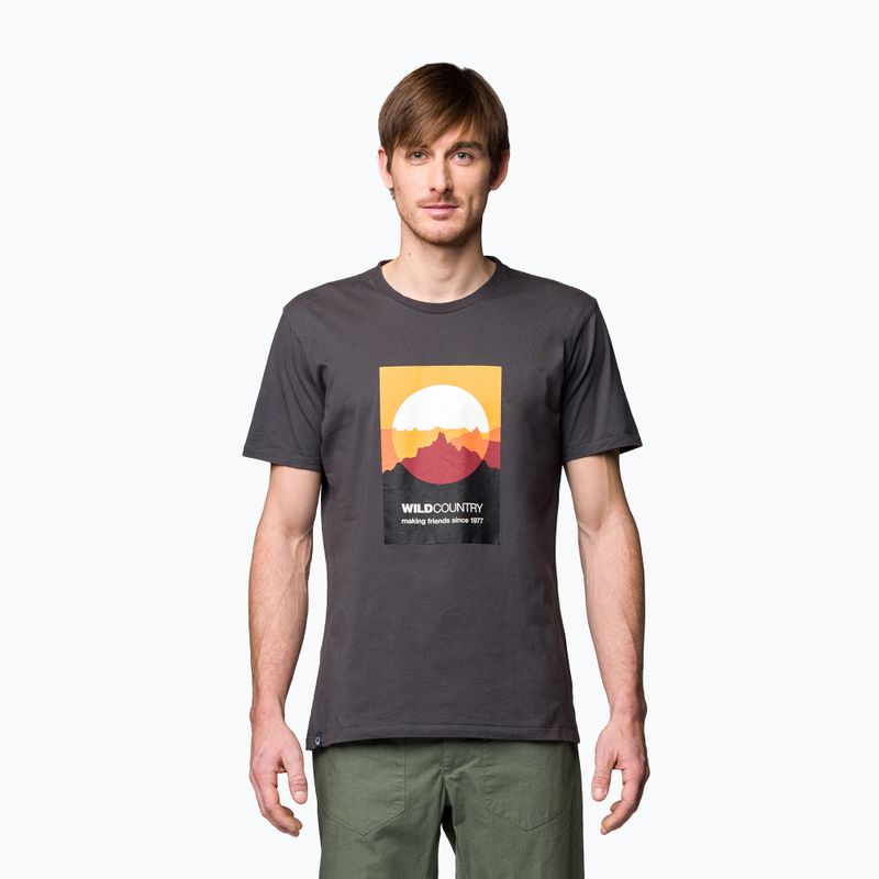 Férfi Wild Country Heritage szürke hegymászó póló 40-0000095240