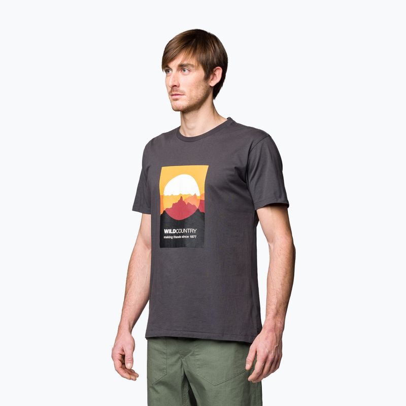 Férfi Wild Country Heritage szürke hegymászó póló 40-0000095240 3