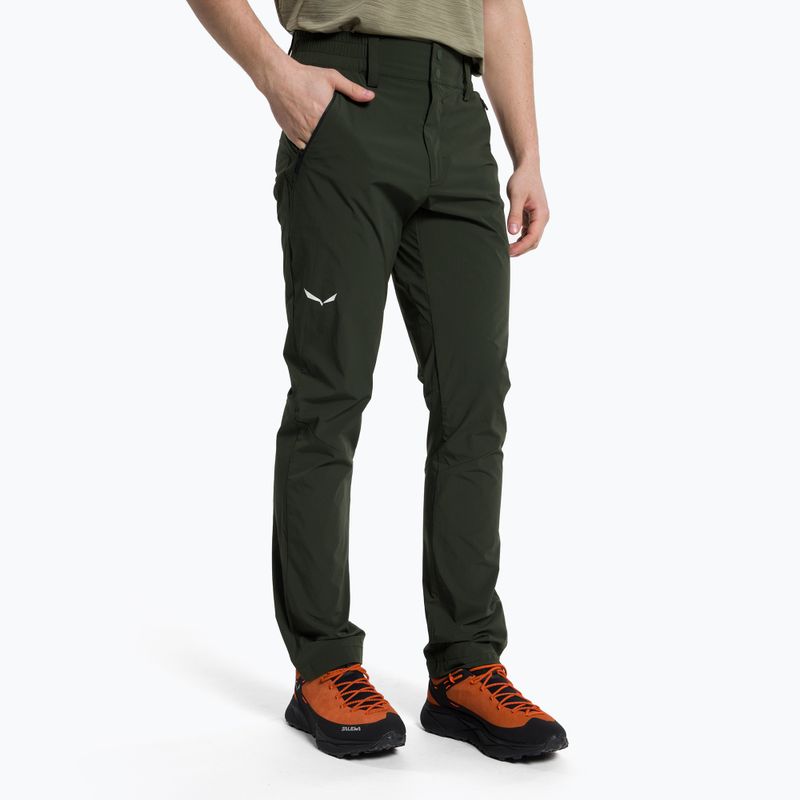 Salewa férfi trekking nadrág Talveno 2 DST zöld 00-0000027804