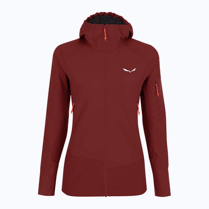 Salewa női softshell dzseki Agner DST bordó 00-0000028301 10