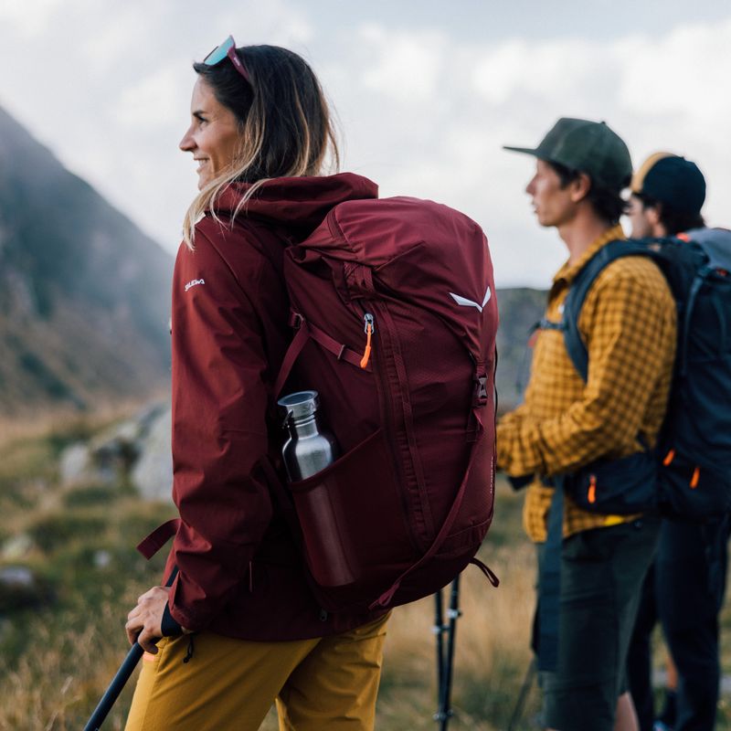 Salewa női softshell dzseki Agner DST bordó 00-0000028301 14