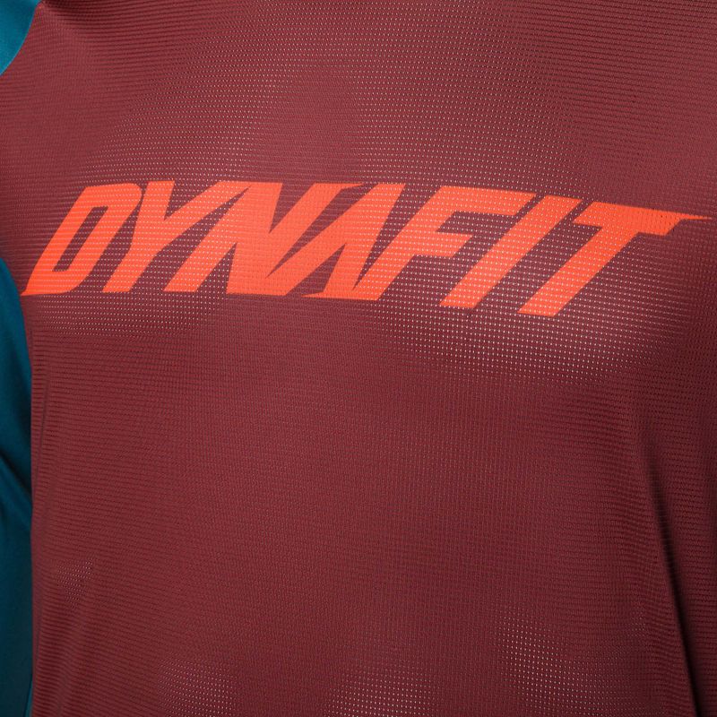 DYNAFIT Ride bordó férfi kerékpáros mez 08-0000071677 3