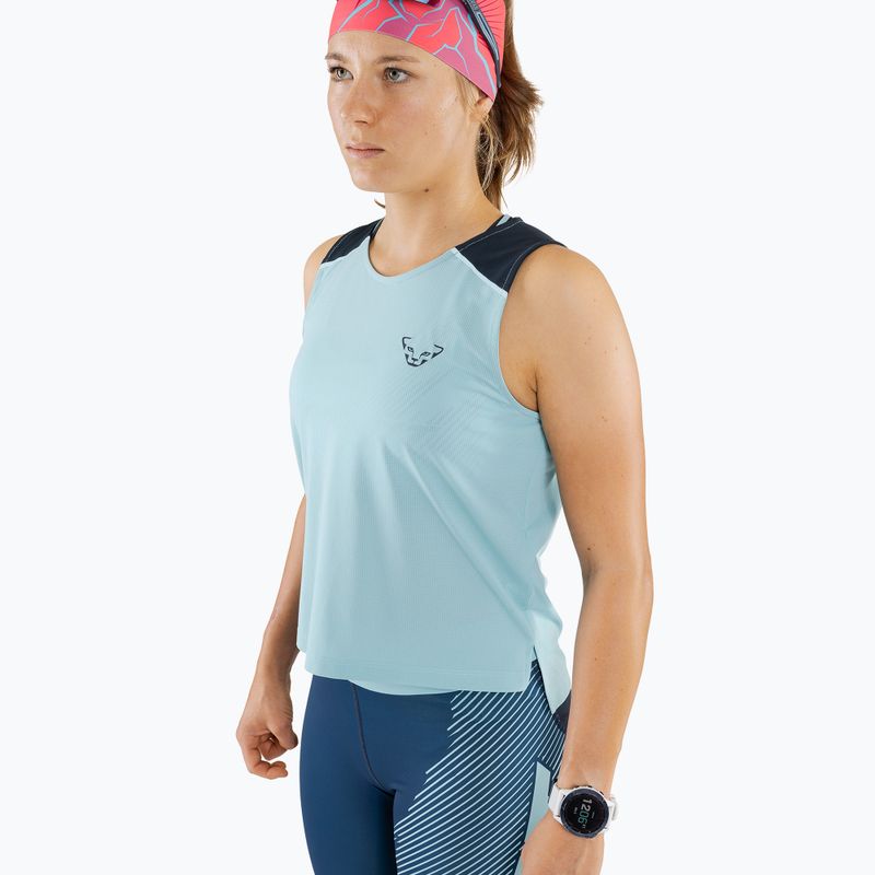 Női DYNAFIT Sky Crop Top tenger kék 2