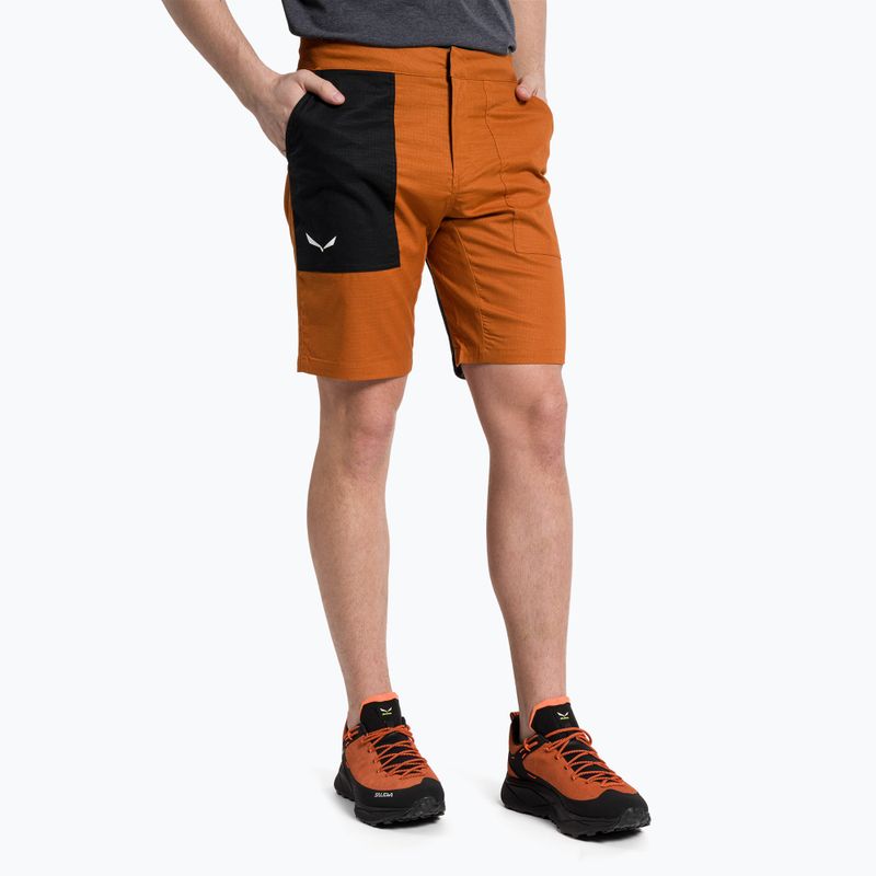 Salewa férfi hegymászó rövidnadrág Lavaredo Hemp Ripstop barna 00-0000028552