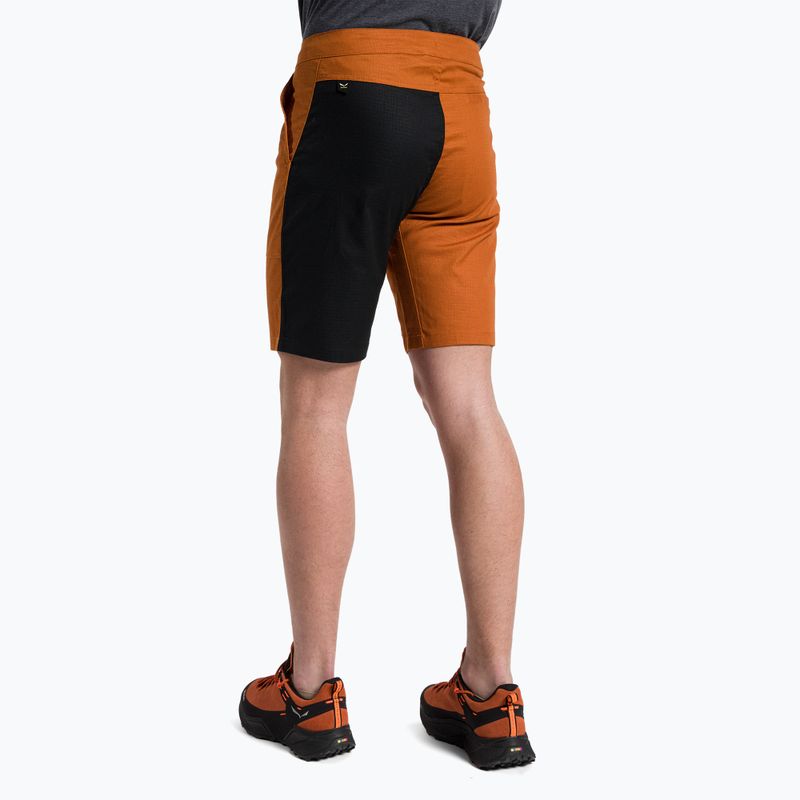 Salewa férfi hegymászó rövidnadrág Lavaredo Hemp Ripstop barna 00-0000028552 3