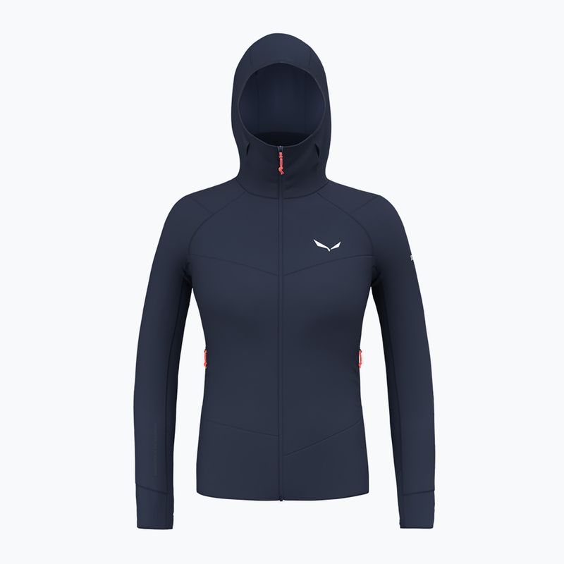 Salewa női trekking pulóver Agner Polarlite kapucnis sötétkék 00-0000028558 8