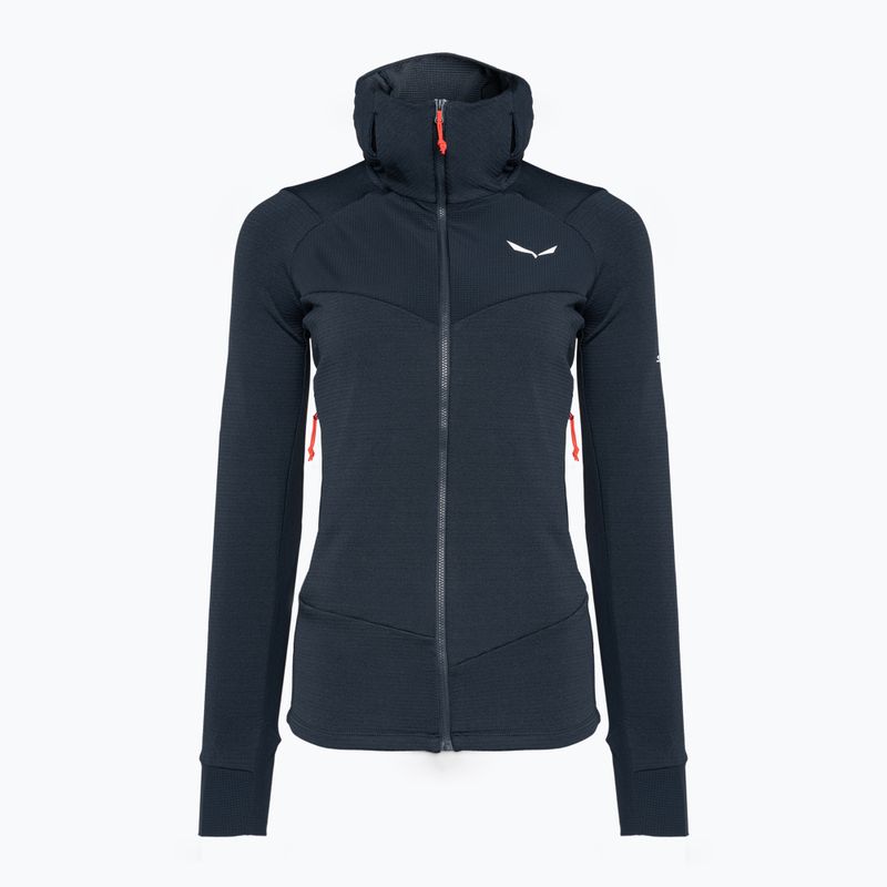 Salewa női trekking pulóver Agner Polarlite kapucnis sötétkék 00-0000028558 3