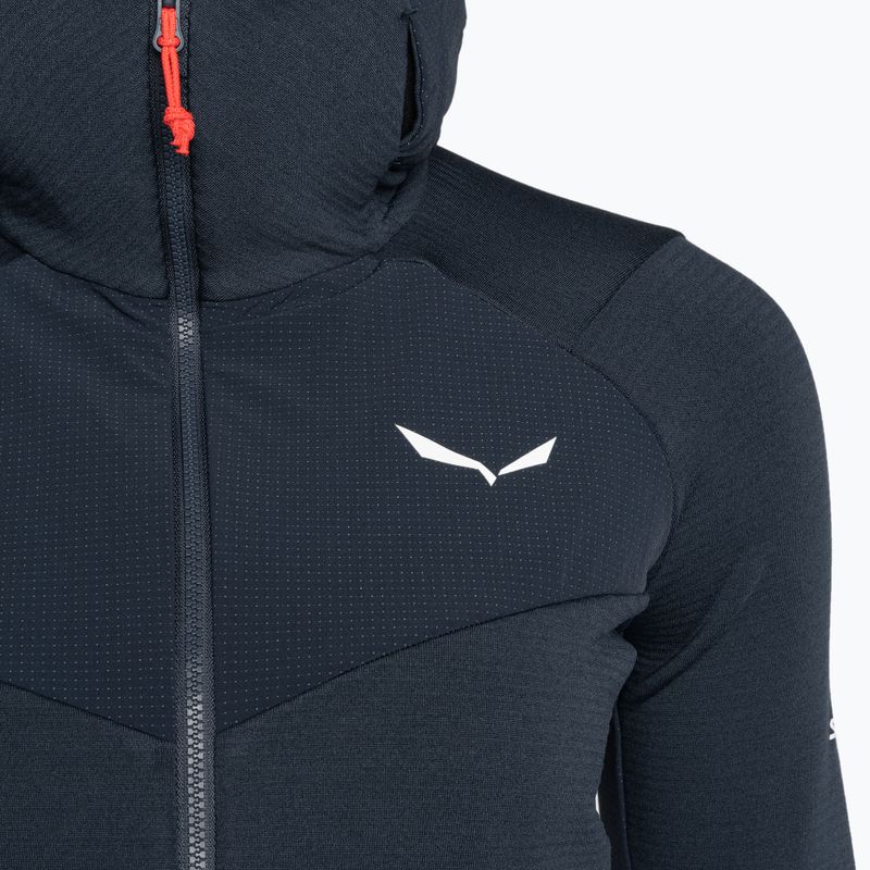Salewa női trekking pulóver Agner Polarlite kapucnis sötétkék 00-0000028558 5