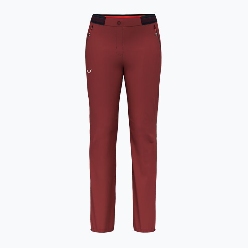 Női trekking nadrág Salewa Pedroc 4 DST bordó 00-0000028594 6