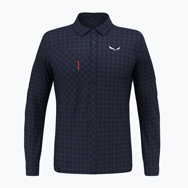 Férfi ing Salewa Puez Dry navy blazer