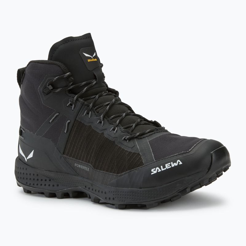 Férfi túrabakancs Salewa Pedroc Pro Mid Ptx fekete/fekete