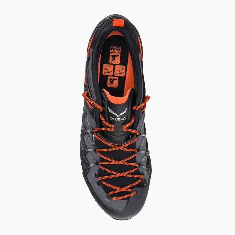 Salewa férfi Wildfire Edge GTX közelítő cipő szürke-fekete 00-0000061375 6