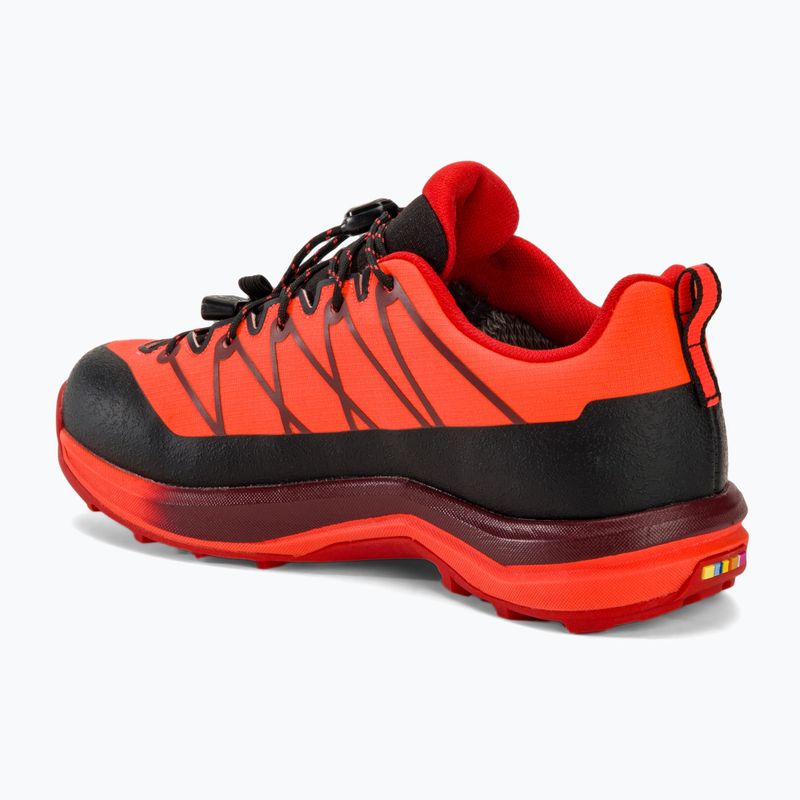 Salewa Wildfire 2 Ptx fluo coral.syrah gyermek túrabakancsok 3