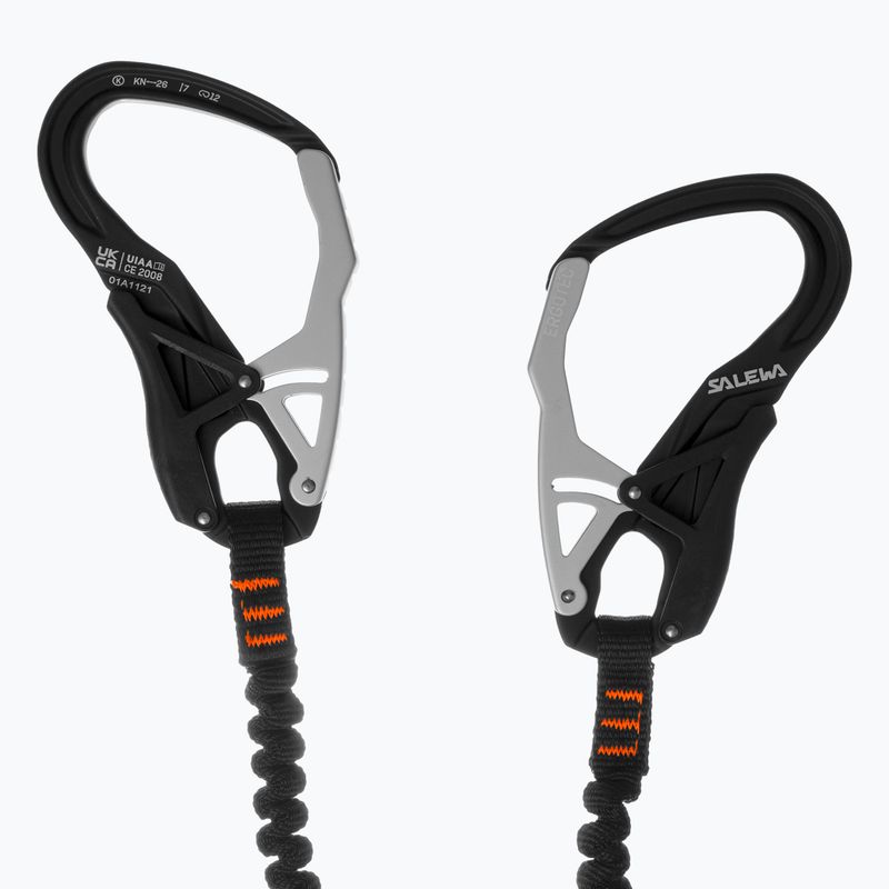 Salewa Set Via Ferrata Ergo Tex lunge fekete/narancs 7