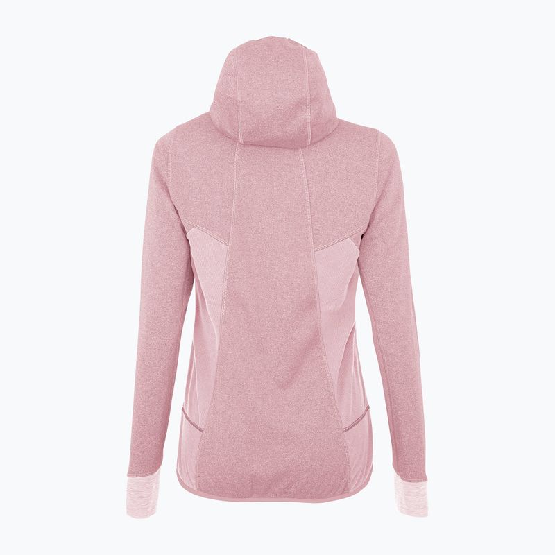 Salewa női fleece pulóver Puez Hybrid PL FZ Hoody zephyr melange 2