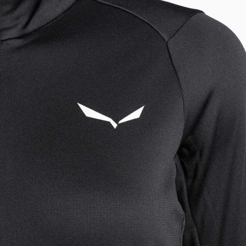 Salewa Puez PL női fleece pulóver fekete out 3