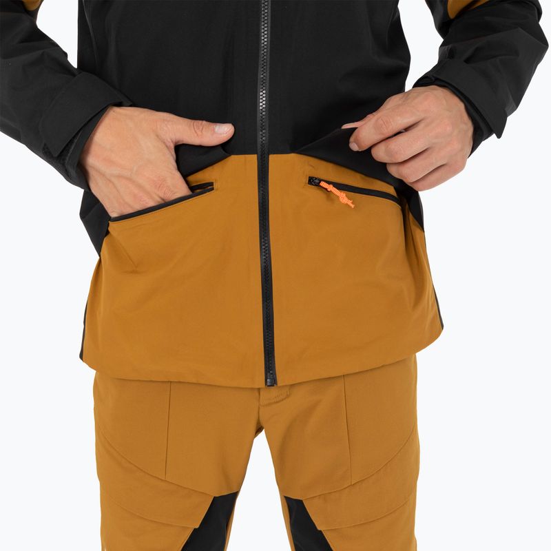 Salewa Puez GTX 2L férfi esőkabát aranybarna 8