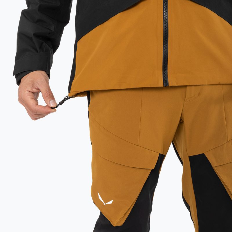 Salewa Puez GTX 2L férfi esőkabát aranybarna 9