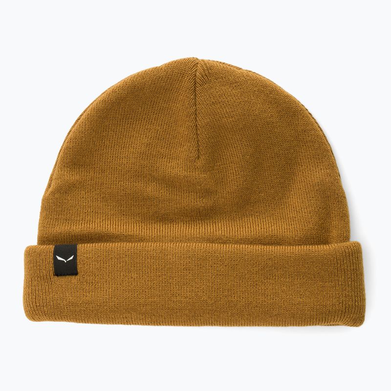 Salewa Puez Am Beanie téli sapka arany barna 5