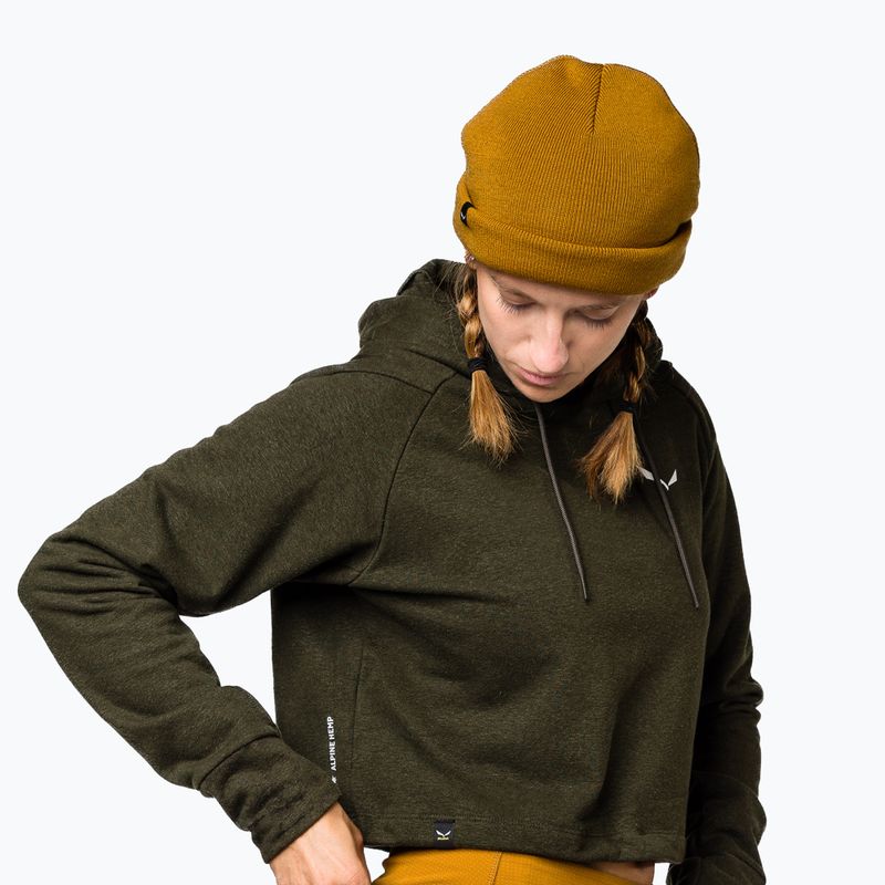 Salewa Puez Am Beanie téli sapka arany barna 7