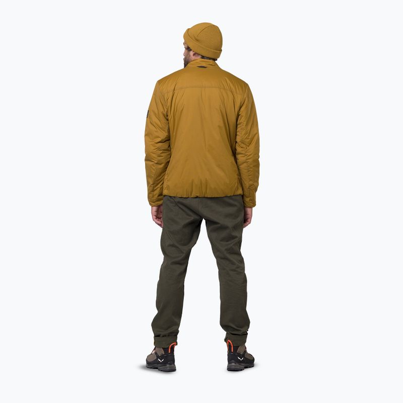 Férfi esőkabát Salewa Fanes 3L Ptx Hemp 2/1 Parka golden brown int.7020 5