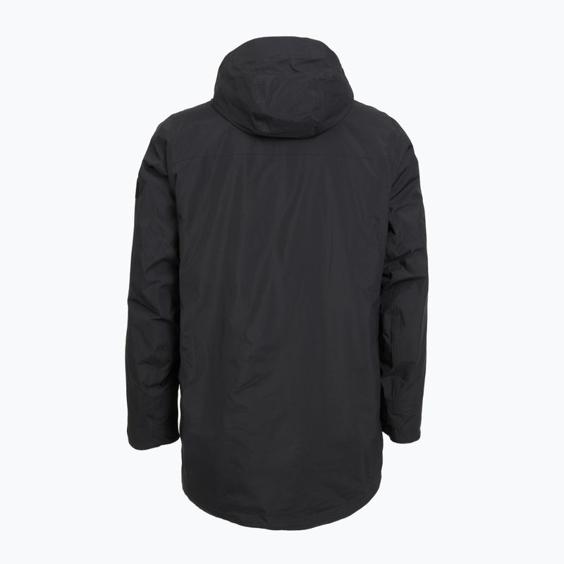 Płaszcz zimowy męski Salewa Fanes 2L PTX Parka black out 2